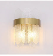 Blushlighting® New modern gold stainless glass wall sconce Warm light (3000K)