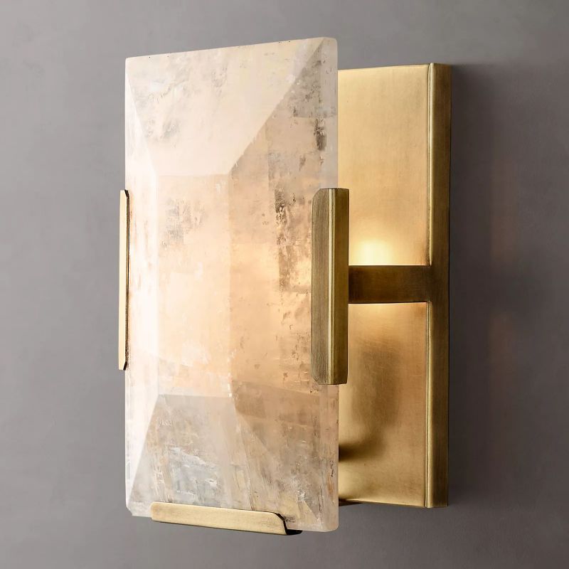 Harlew Calcite Sconce