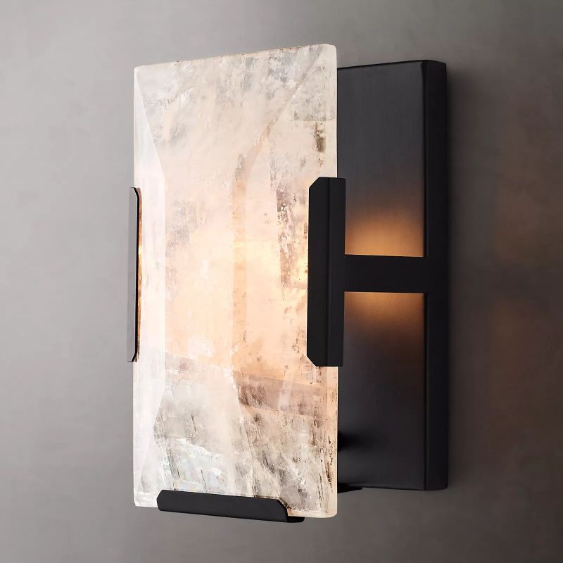 Harlew Calcite Sconce