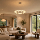 Hexon Foyer Chandelier Contemporary