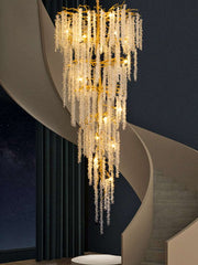 Albero Duplex Staircase Foyer Crystal Chandelier