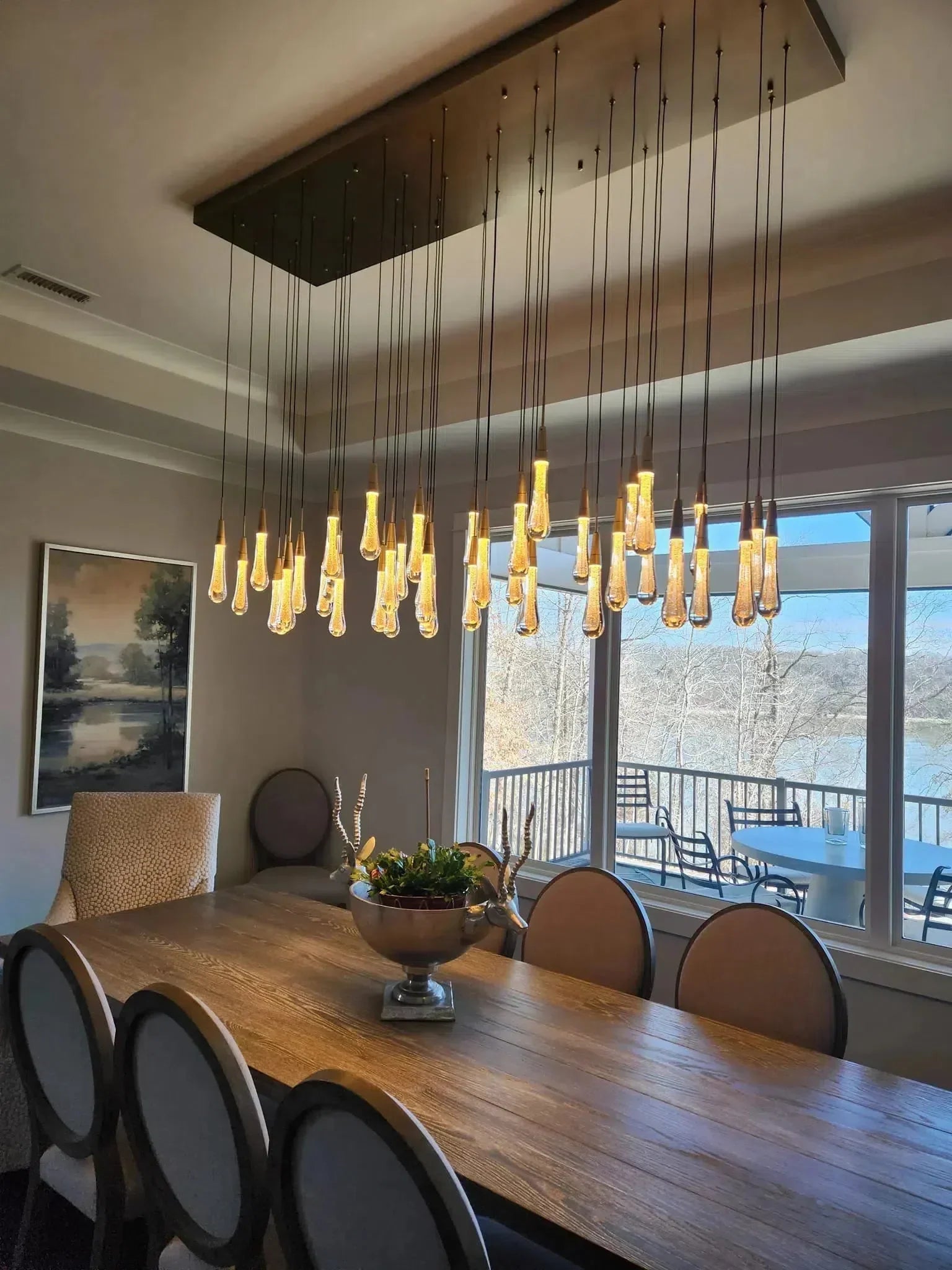 SBUtaire Linear Chandelier 37"50"70"87"120"