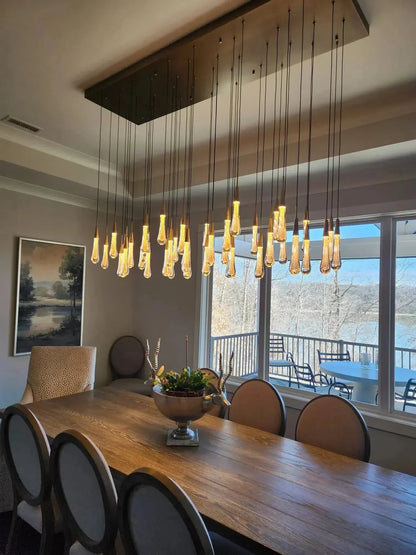 SBUtaire Linear Chandelier 37"50"70"87"120"