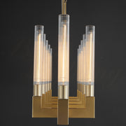 Celestia Candlestick Modern Linear Chandelier 55", 67"