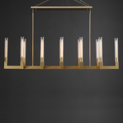 Celestia Candlestick Modern Linear Chandelier 55", 67"