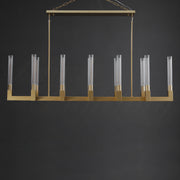 Celestia Candlestick Modern Linear Chandelier 55", 67"