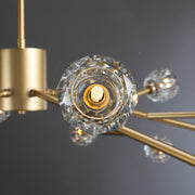 Dorian Modern Crystal Round Chandelier For Living Room