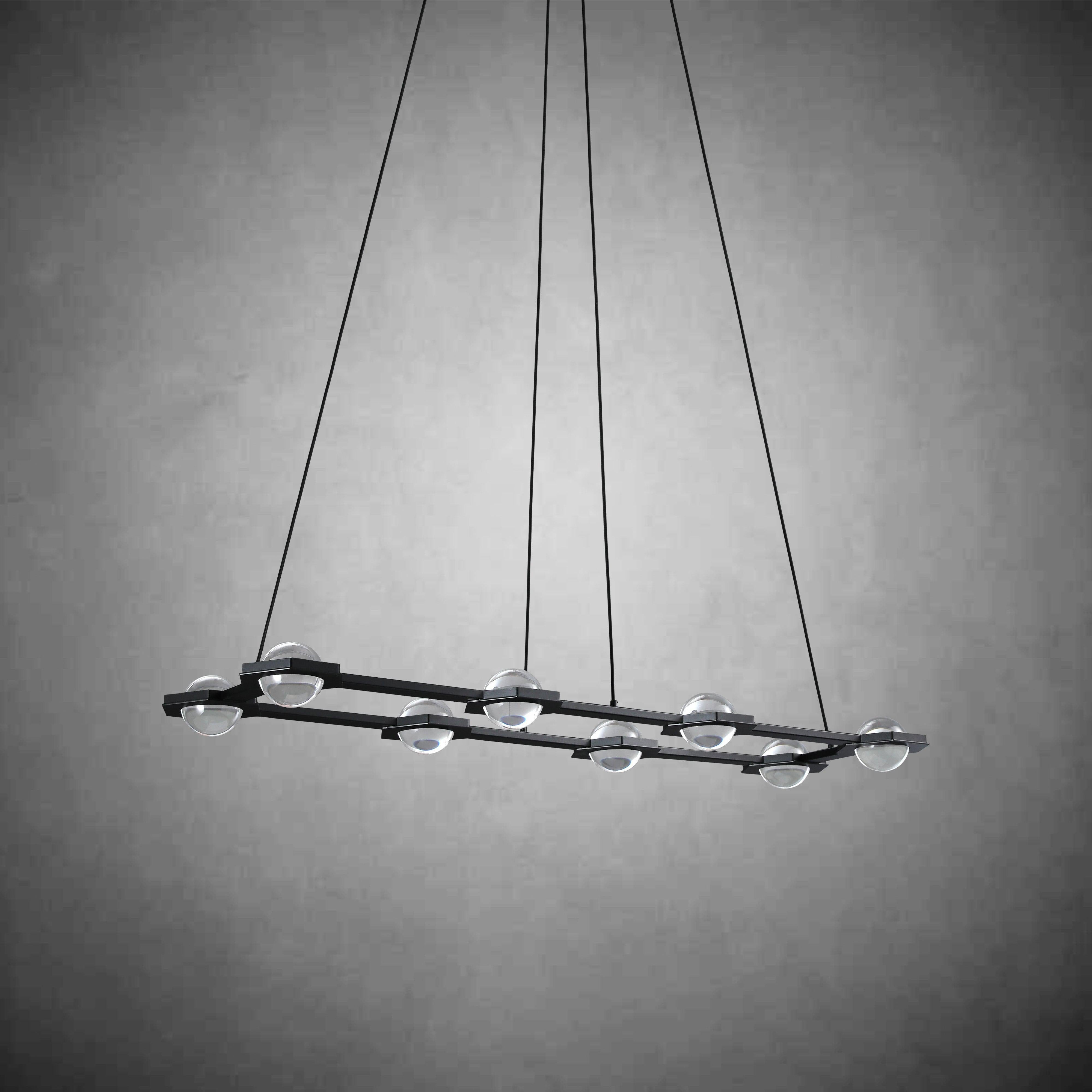 Eclatamt Linear Chandelier 54"W 72"W