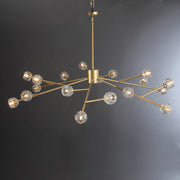 Dorian Modern Crystal Round Chandelier For Living Room