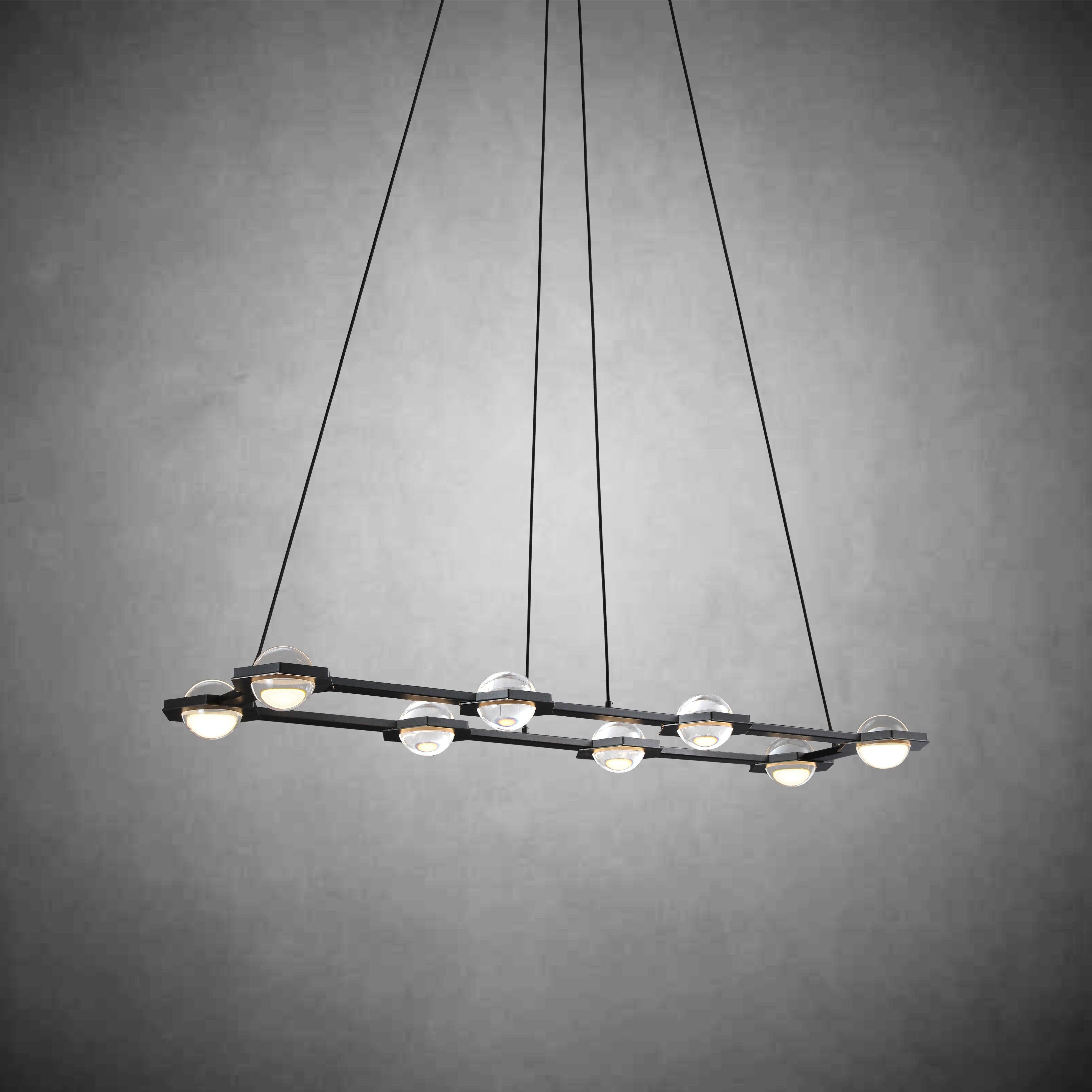Eclatamt Linear Chandelier 54"W 72"W