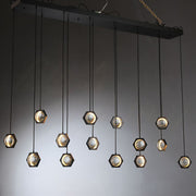 Elara Planet Linear Chandelier 54", 72"