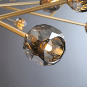 Dorian Modern Crystal Round Chandelier For Living Room