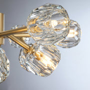 Dorian Modern Crystal Round Chandelier For Living Room 48"