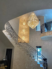 Sol Odeon 3-layer Crystal Foyer Chandelier