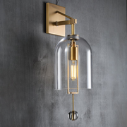 Dominic Modern Glass Wall Sconces