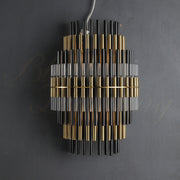 Galatea Industrial Metal Tube Wall Sconces For Bedroom