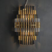 Galatea Industrial Metal Tube Wall Sconces For Bedroom