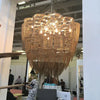 13/19-Light Extra Large Creative Multi-tiered Personalized Tassel Chandelier