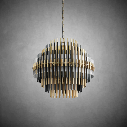 Emila Burnished Brass Chandelier 24''32''42''