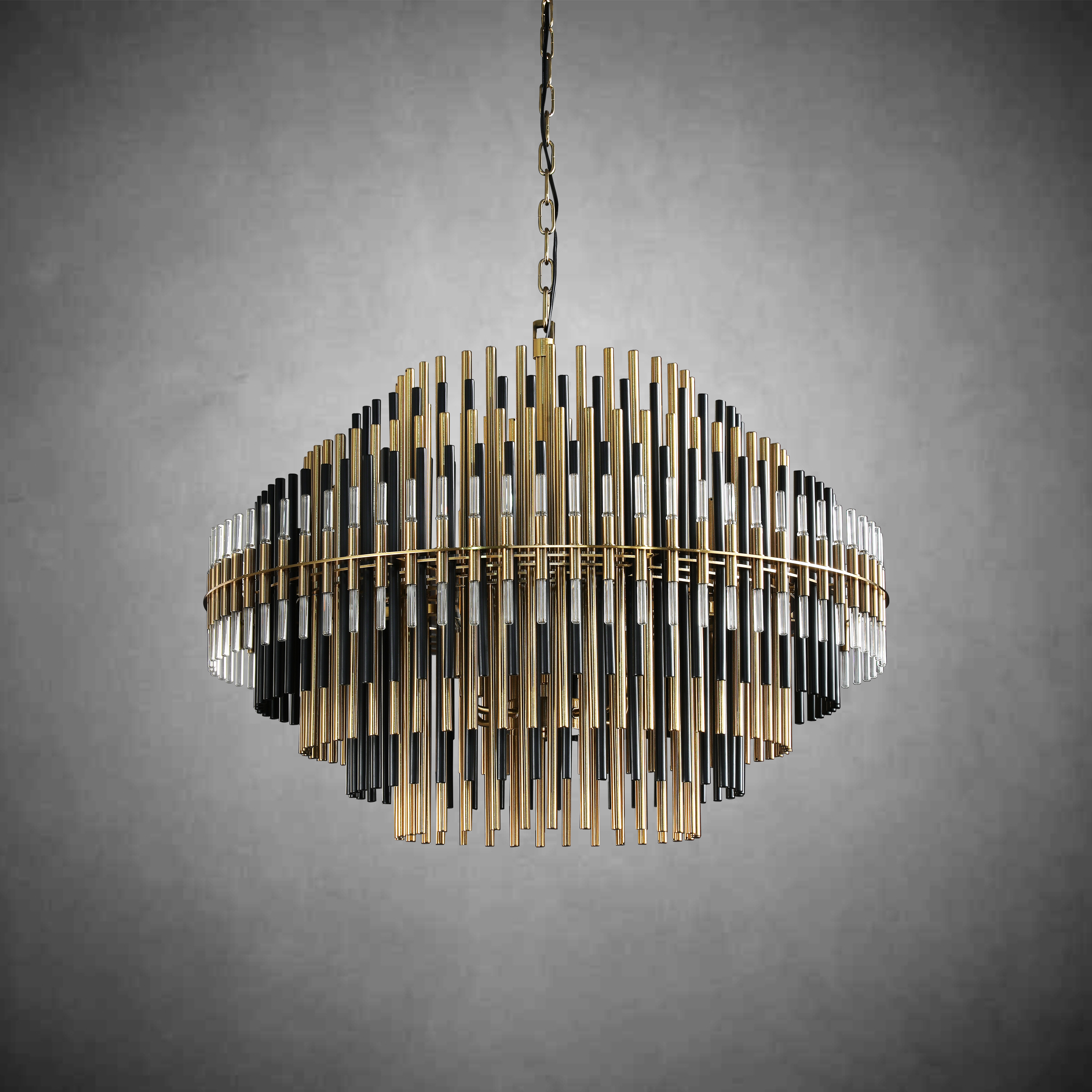 Emila Burnished Brass Chandelier 24''32''42''