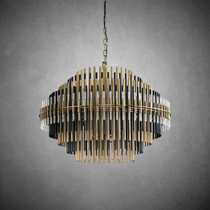 Emila Burnished Brass Chandelier 24''32''42''