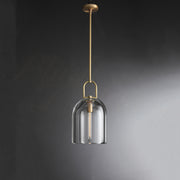 Kairos Modern Cloche Crystal Pendant Light, Pendant Light for Kitchen Island