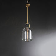 Kairos Modern Cloche Crystal Pendant Light, Pendant Light for Kitchen Island