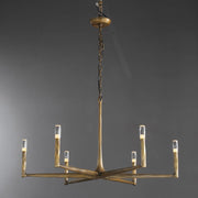 Tristan Hand-Forged Metal Modern Round Chandelier For Living Room