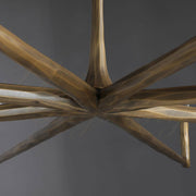 Tristan Hand-Forged Metal Modern Round Chandelier For Living Room