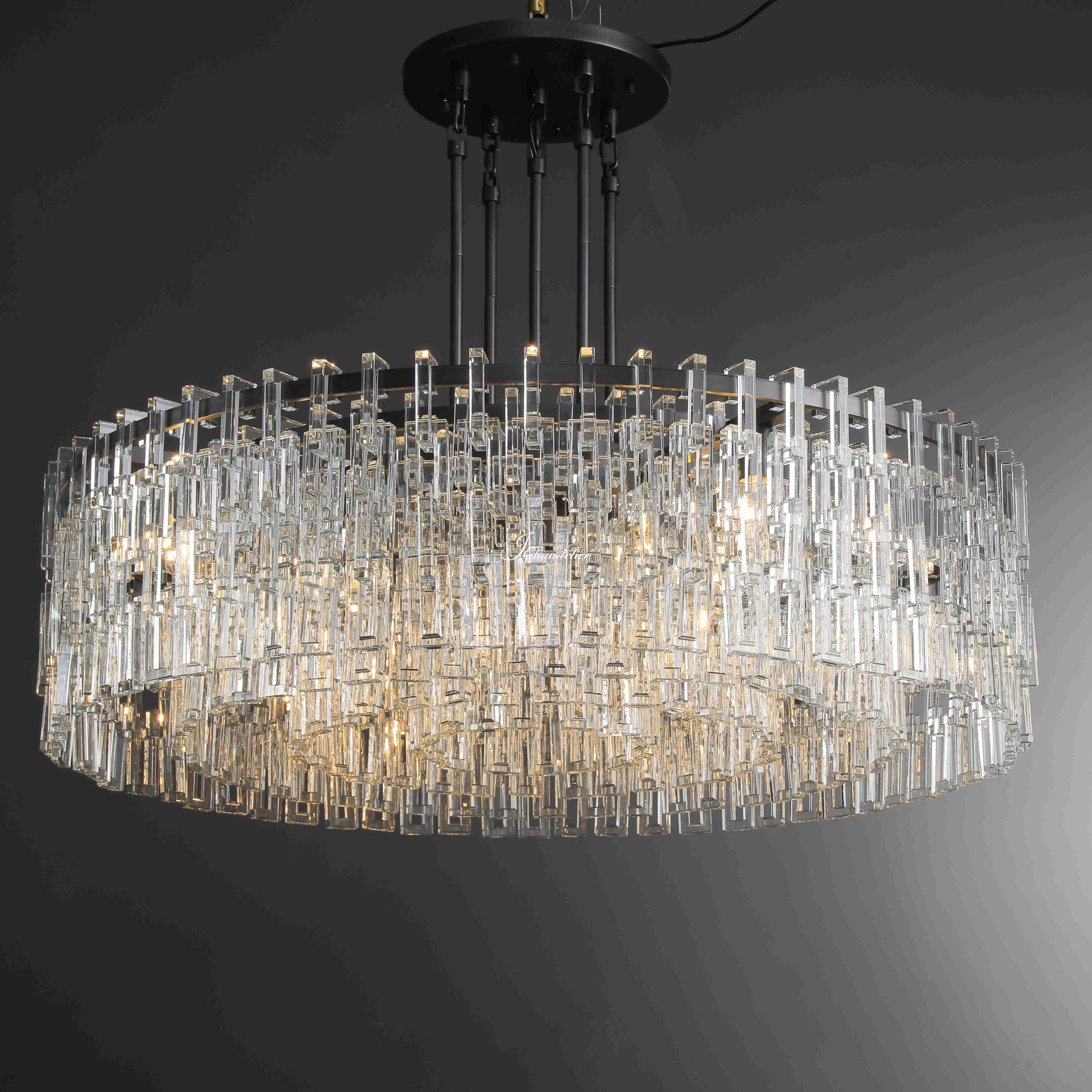 Marigan Modern Round Chandelier 60"