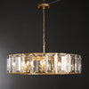 Hoden Modern Crystal Round Chandelier For Living Room, Luxury Chandelier 31"