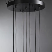 Silas Modern Raindrop Round Chandelier For Living Room 47"-21-Lights