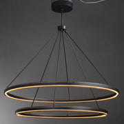 Declan Modern Black Chandelier, Upscale Lighting Fixtures For Living Room