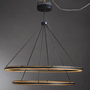 Declan Modern Black Chandelier, Upscale Lighting Fixtures For Living Room