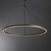 Declan Modern Black Chandelier, Upscale Lighting Fixtures For Living Room