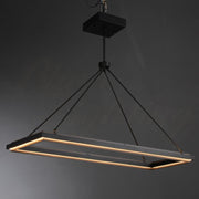 Declan Modern Black Chandelier, Upscale Lighting Fixtures For Living Room