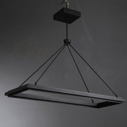 Declan Modern Black Chandelier, Upscale Lighting Fixtures For Living Room