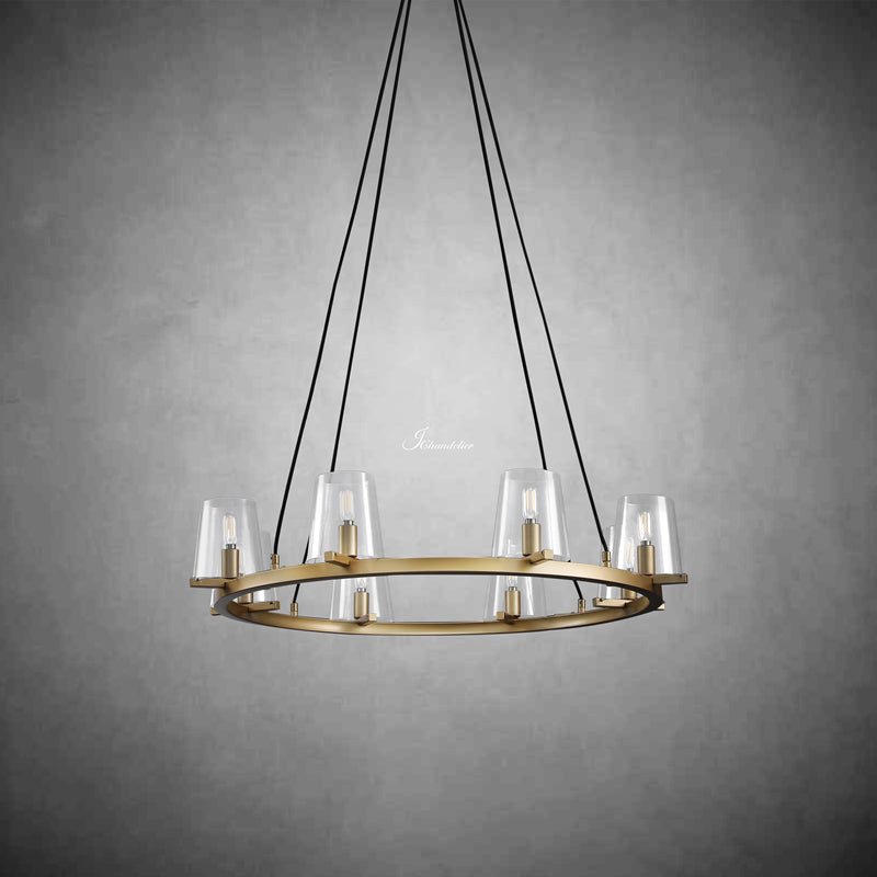 Paricia Glass Round Chandelier 36", 48", 60"