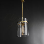 Galen Modern Pendant Light Art Blown Glass For Kitchen Island