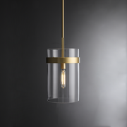 Galen Modern Pendant Light Art Blown Glass For Kitchen Island