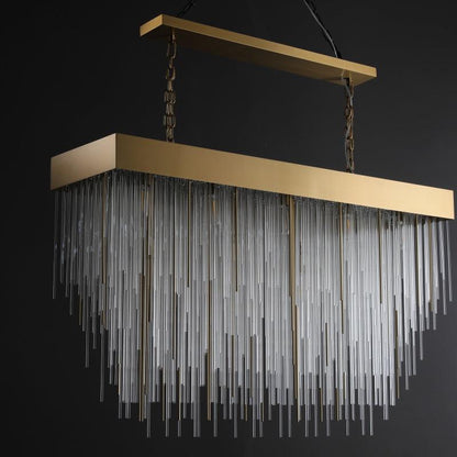 Casa Rectangular Chandelier 54"
