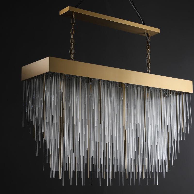 Casa Rectangular Chandelier 54"