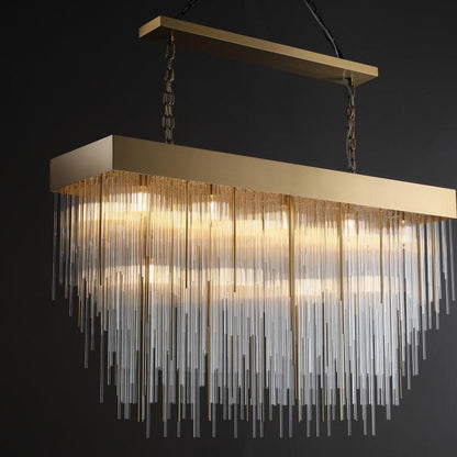 Casa Rectangular Chandelier 54"