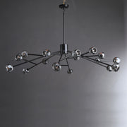 Dorian Modern Crystal Round Chandelier For Living Room