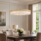 Ice Bloom Glass Chandelier D1000 - Copper