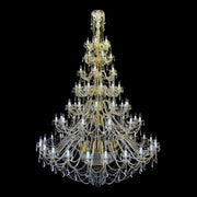 60/87/178-Light Extra Large Crystal Candle Chandelier