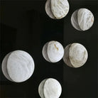 Alabaster Hemisphere Wall Sconce 5.9" D 7.9" D 11.8" D  Herman Lighting   