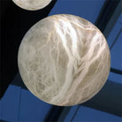 Alabaster Hemisphere Wall Sconce 5.9" D 7.9" D 11.8" D  Herman Lighting   