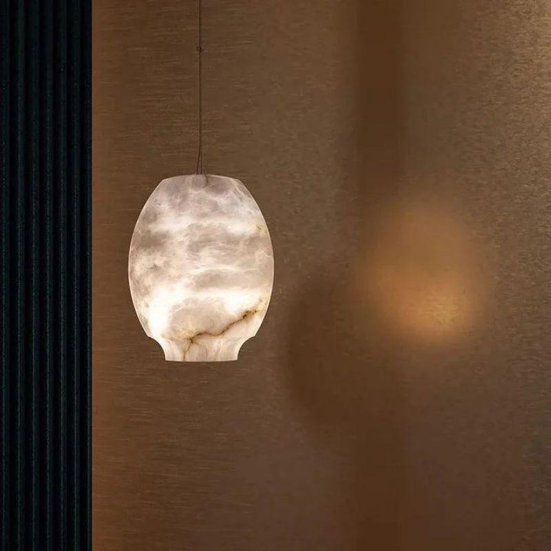 Alabaster Vase Pendant