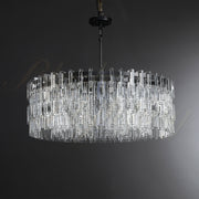 Calista Modern Luxury Round K9 Crystal Chandelier 48"